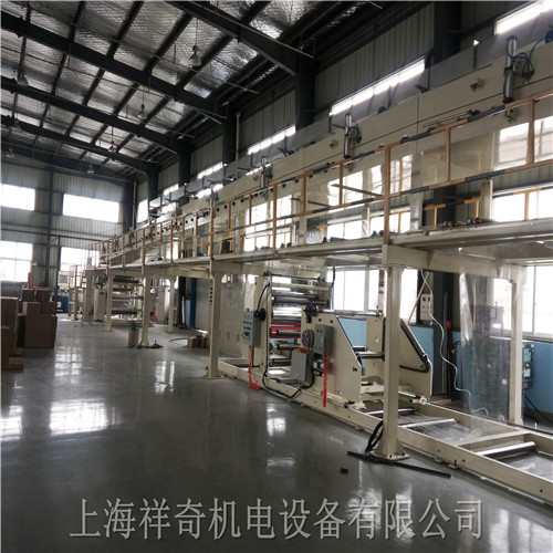 The traditional coating machine can only use low solid content coating and low cost coating