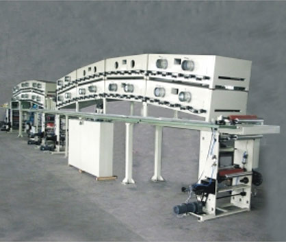 Carbon coating machine